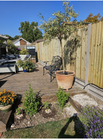 Garden fencing East Kent by Moores Fencing