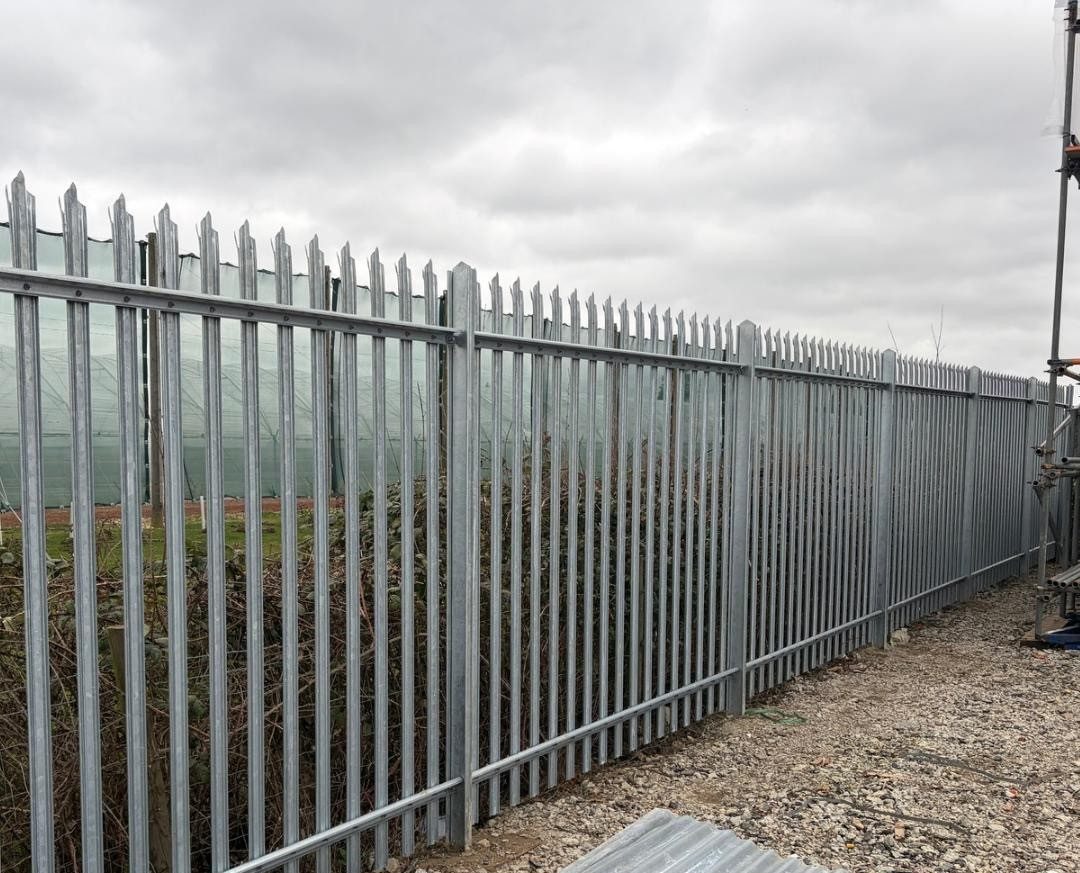 Metal fencing councils parks East Kent