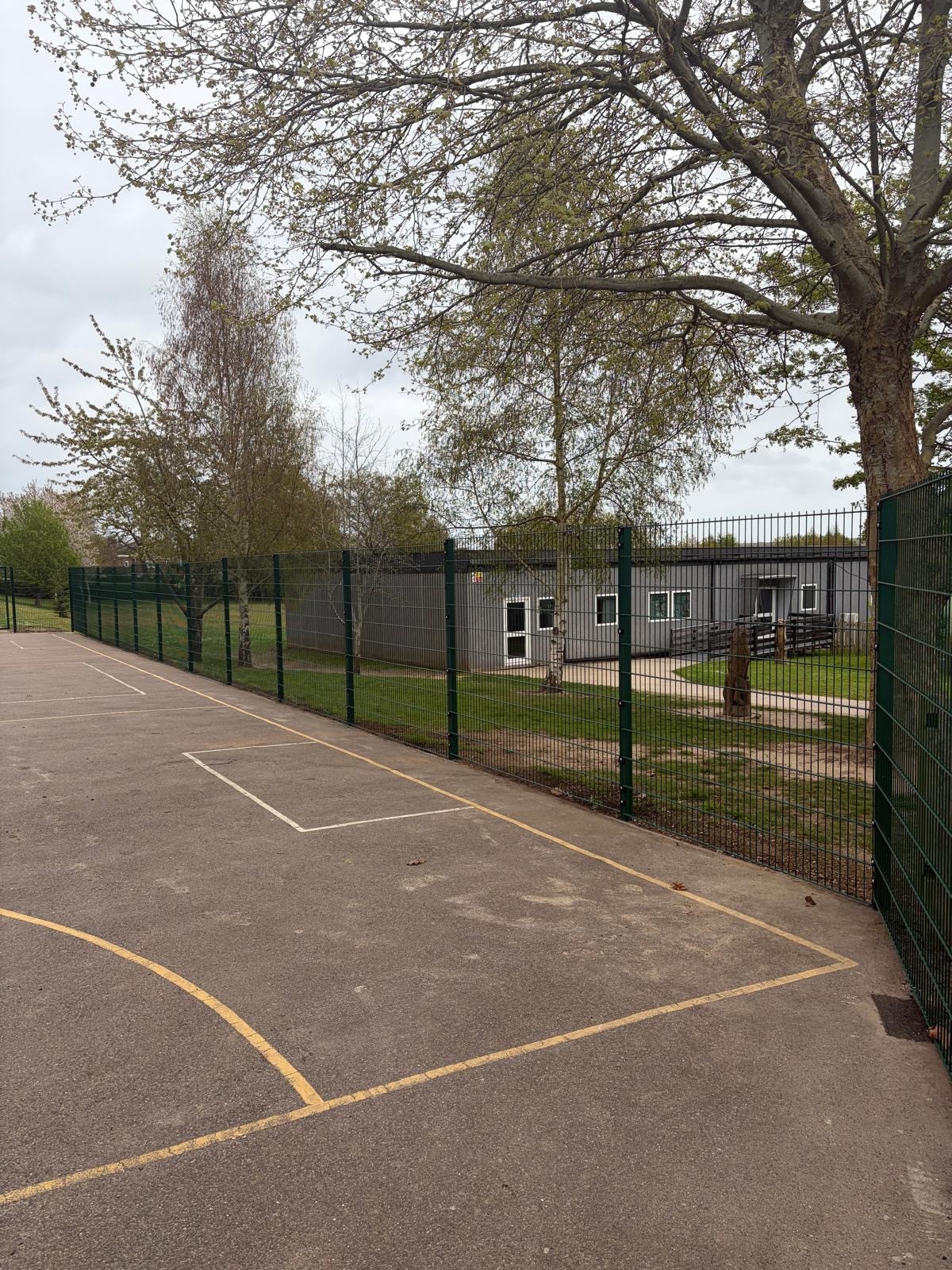 Council fencing East Kent